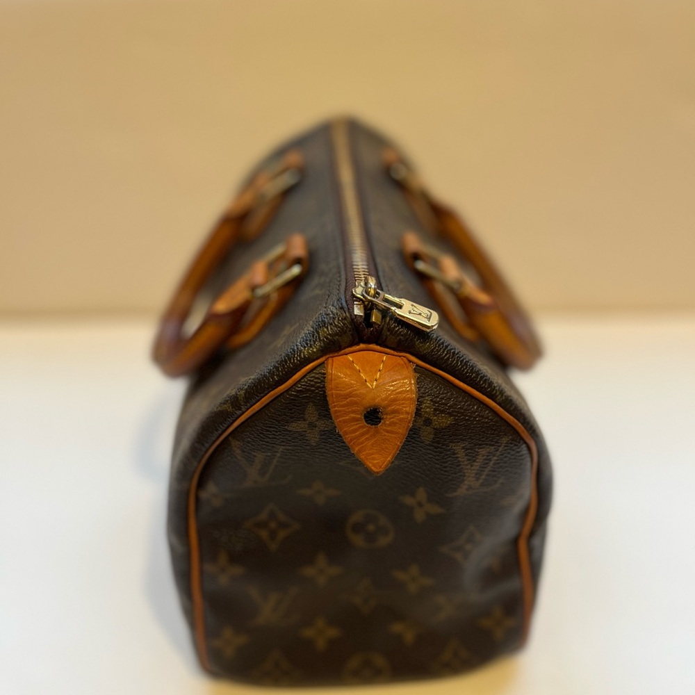 💖100% Authentic Vintage LOUIS VUITTON Monogram Speedy 25 *with FREE Bag Tag - Picture 4 of 16